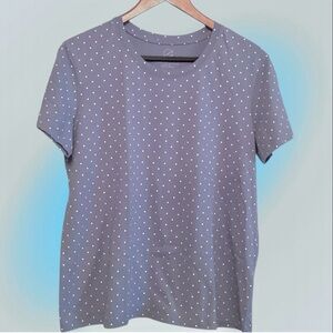 ECOTHREADS~ Dressy T-Shirt-Size XL~Light Blue~Fitted
